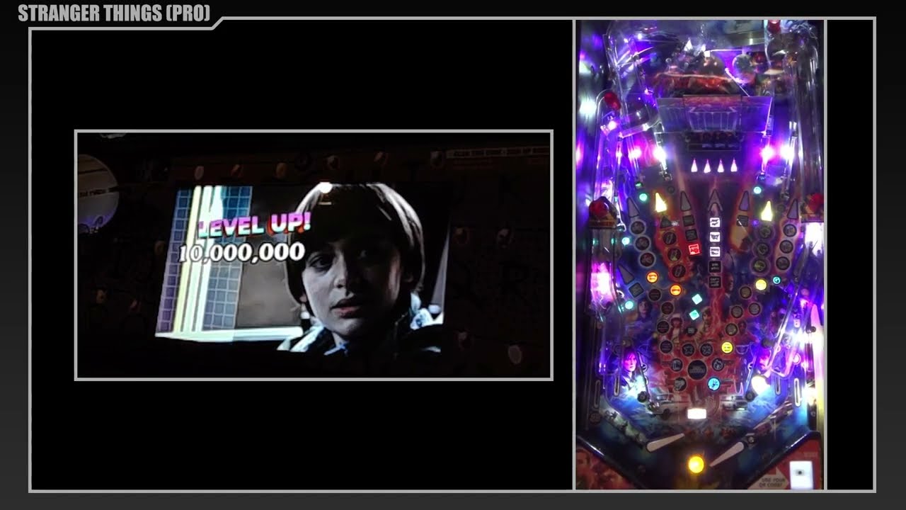 Stranger Things (Pro) - Location Pinball Machine Gameplay