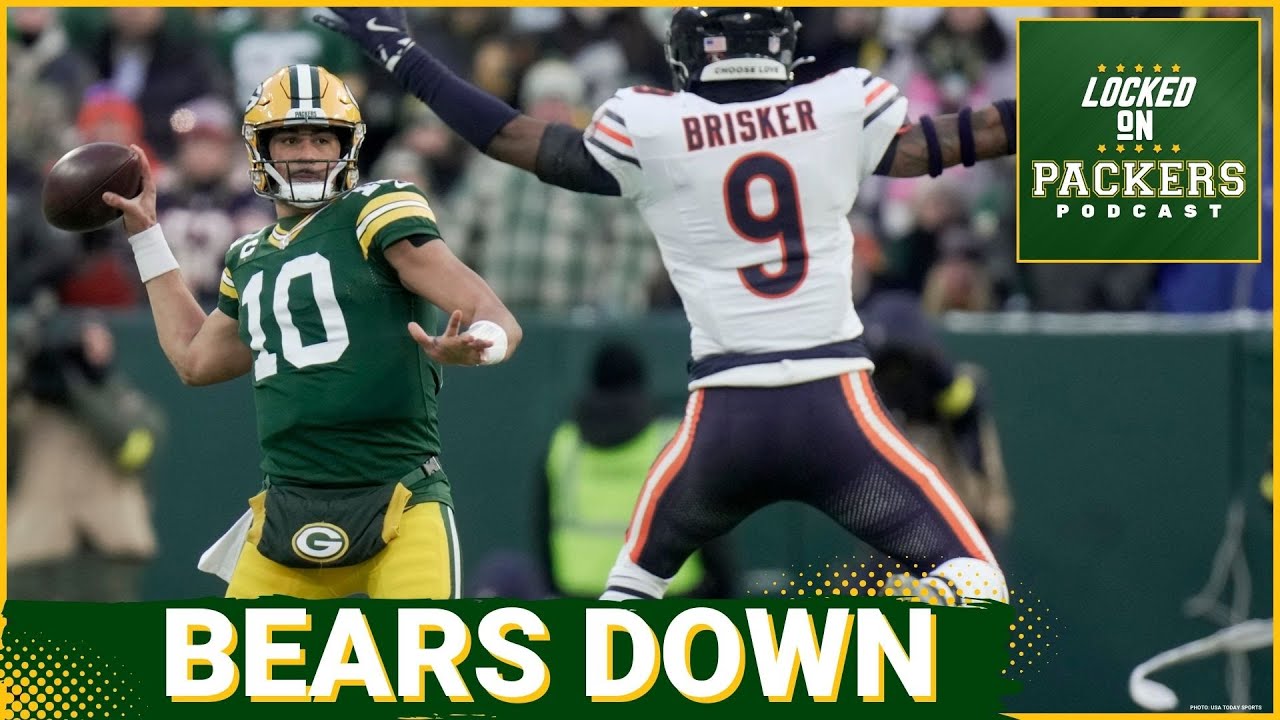Bears Down: Jordan Love and the Green Bay Packers hang on to beat the Bears, take NFC North lead