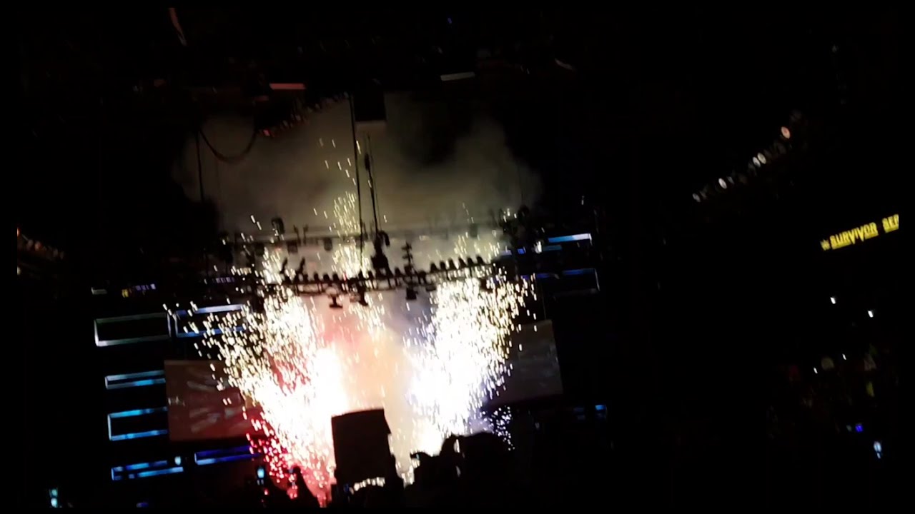 WWE Survivor Series Toronto 2016 Opening Pyro