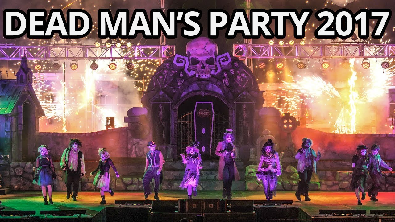 Dead Man's Party 2017 at Six Flags Great Adventure [4K]