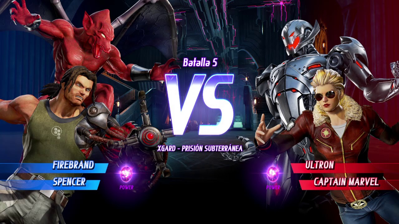 MARVEL VS. CAPCOM: INFINITE Spencer-Firebrand