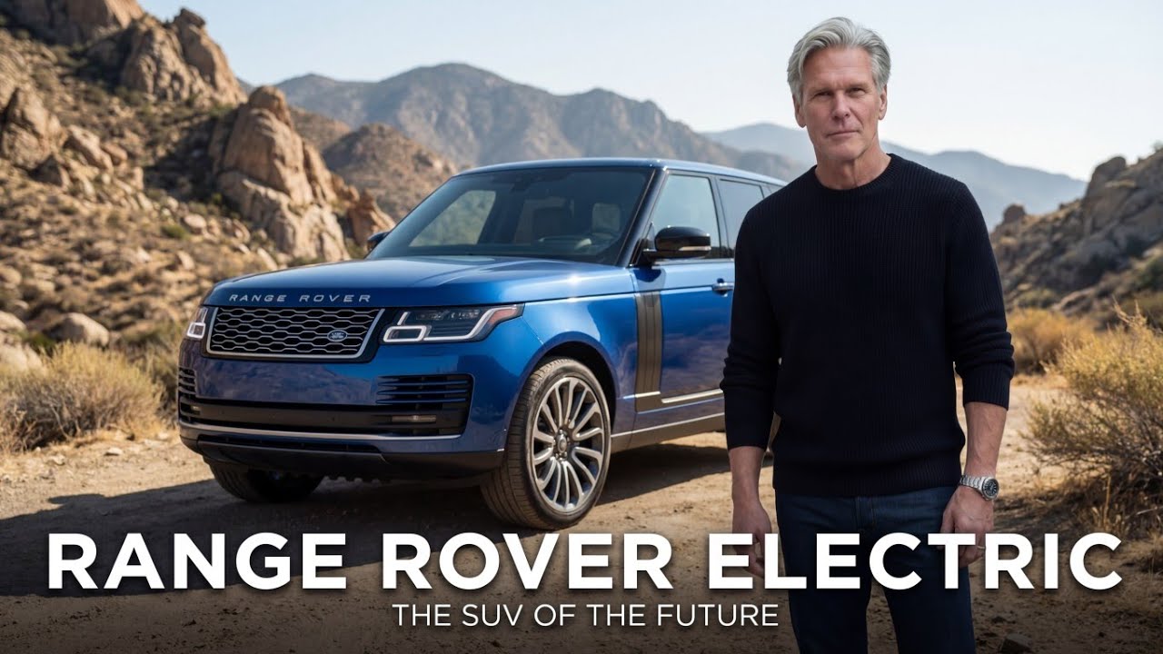 Проведены внедорожные испытания электромобиля Range Rover. Это будущее роскошных внедорожников?