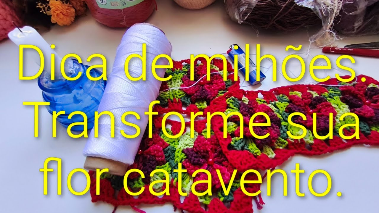 💥Vem comigo aprender e transformar suas flores catavento 😉.