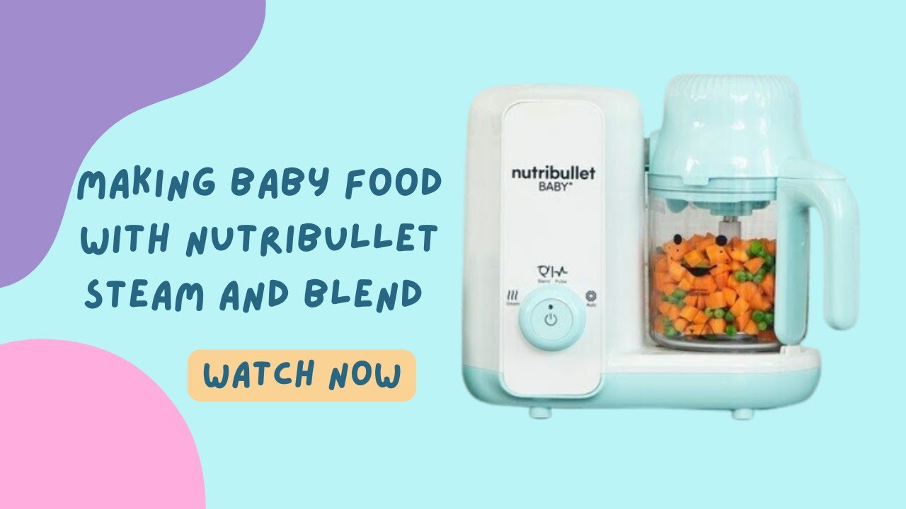 Lets make sweet potatoes using the Nutribullet Baby Steam and Blend system and how to set it up