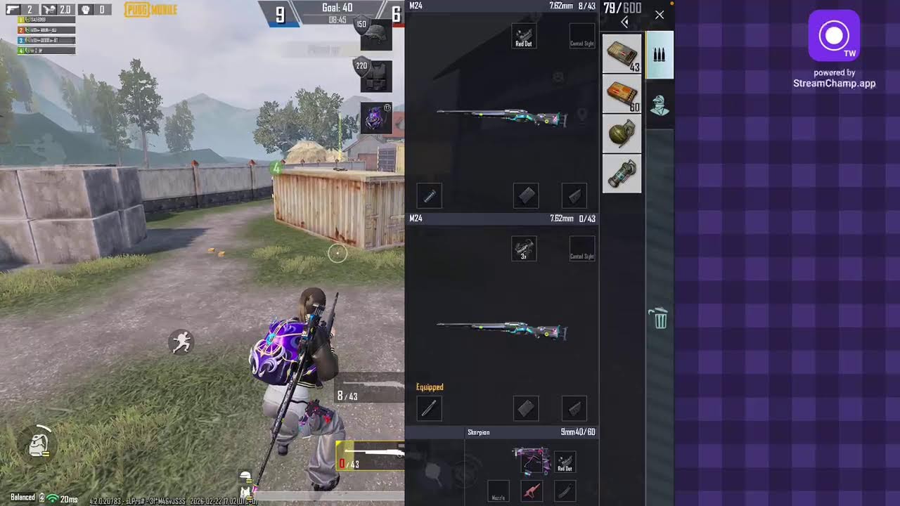 Broadcast powered by StreamChamp