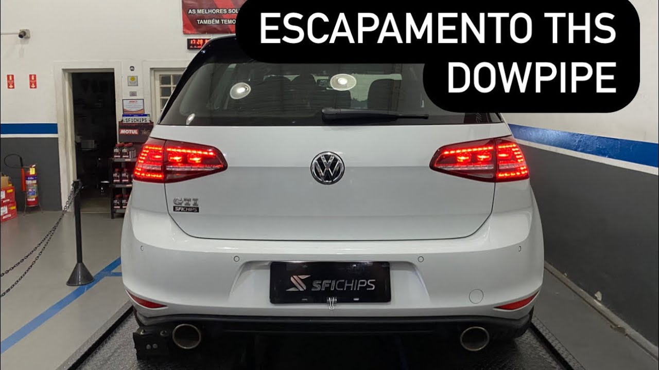 ESCAPAMENTO CAT BACK THS GOLF GTI 220CV
