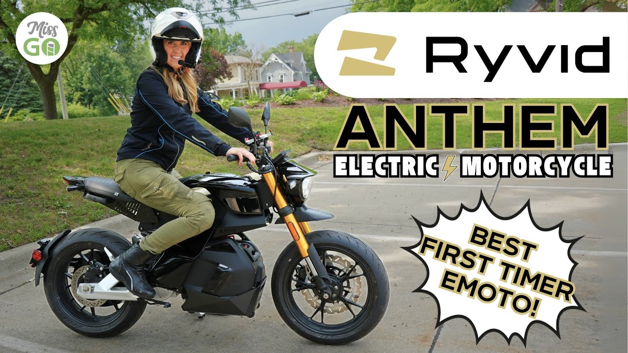 Ryvid Anthem Electric Motorcycle Review ($6500 Commuter eMoto)