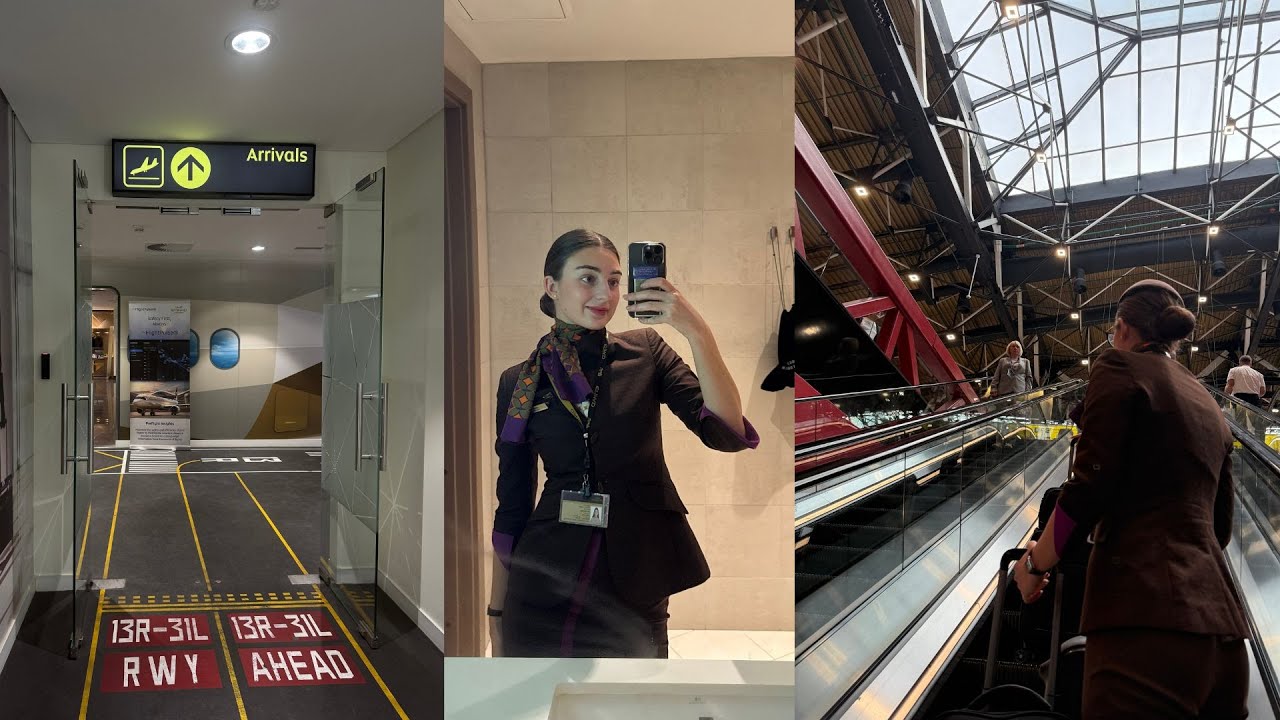 VLOG стюардессы арабской авиакомпании | расписание на месяц | Прага | шоппинг в Австралии