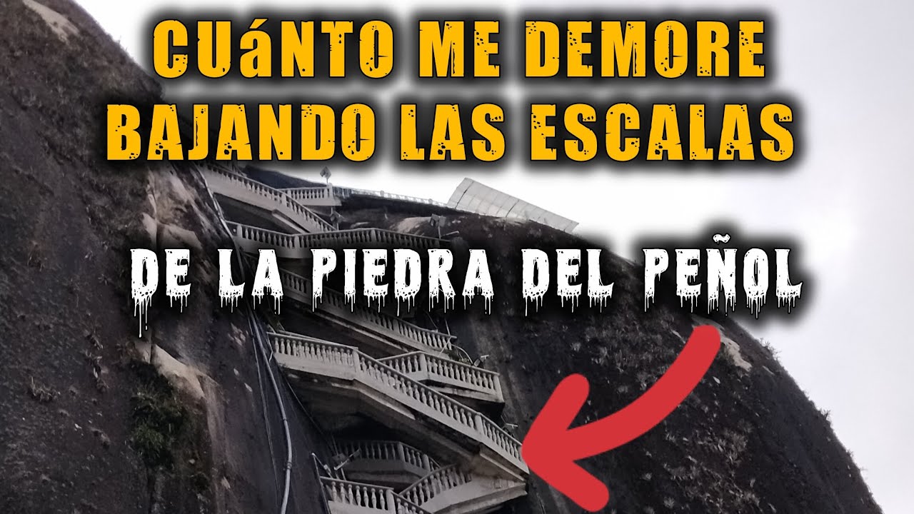 Cuánto tiempo me demore subiendo y bajando la piedra del peñol!