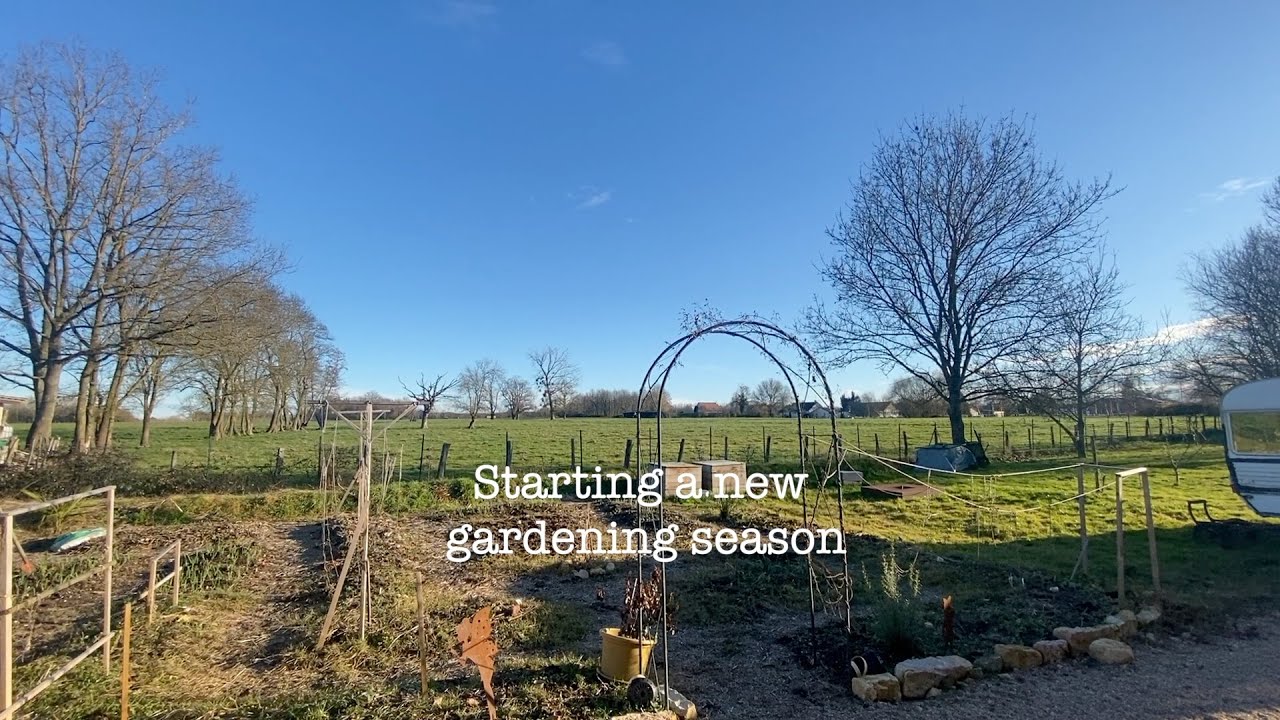 Starting a new  gardening season
