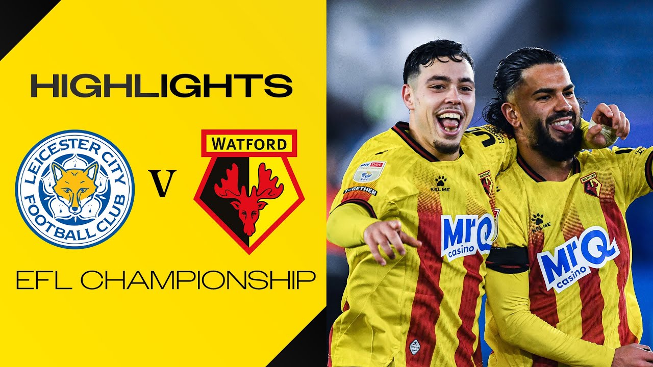 MAAMMA & POLLOCK SEAL LEICESTER WIN | Leicester City 1-2 Watford