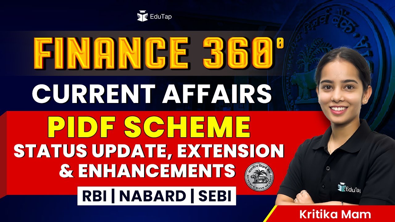 Finance Current Affairs RBI NABARD SEBI Preparation | Current Affairs MCQs | Finance 360 by EduTap