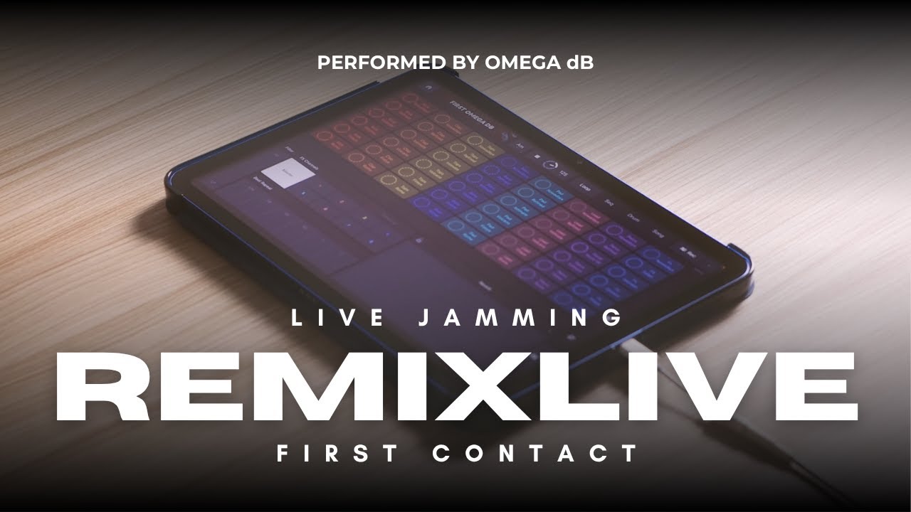 Live Jamming with Remixlive App | OMEGA dB