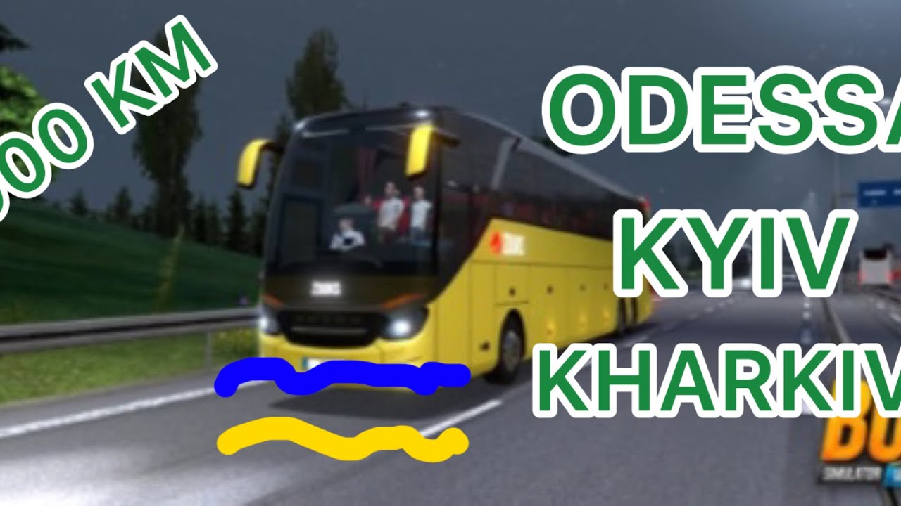 Bus Simulator Ultimate Gameplay | 1000KM Across Ukraine 🇺🇦