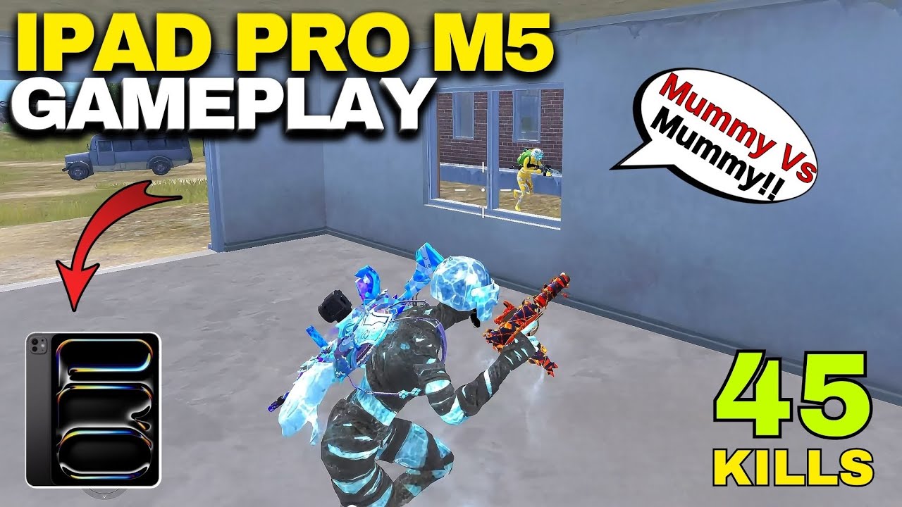 iPad Pro M5 120FPS PUBG Mobile Gameplay Test! Extreme Smooth + Full Gyro Aim | Erangel 4.2 Update!