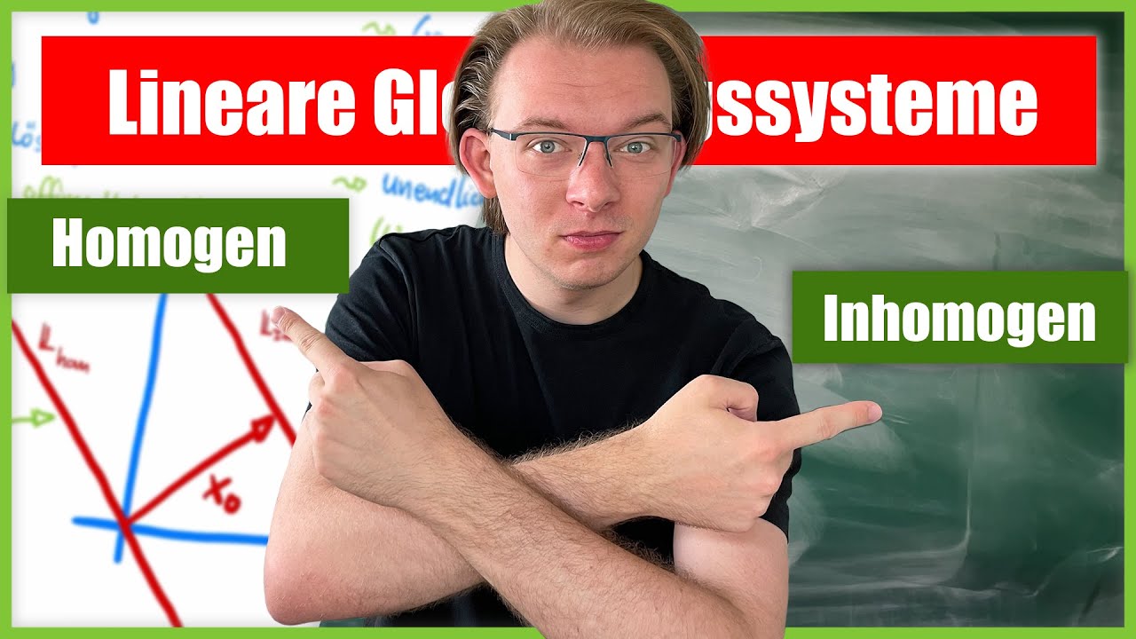 Homogene und inhomogene lineare Gleichungssysteme - Wo liegt der Unterschied?
