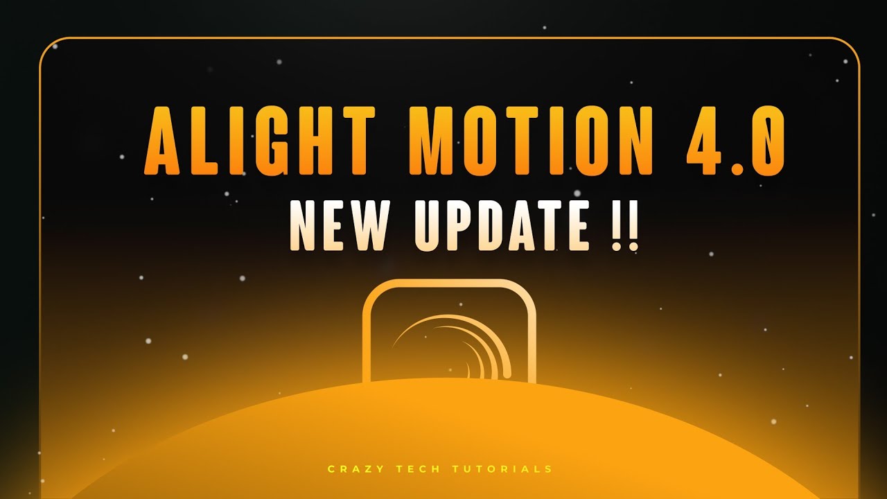 Alight motion 4.0 🔥 New Update ( 3D Camera , Preview Zoom and more Effects ) Crazy Tech Tutorials
