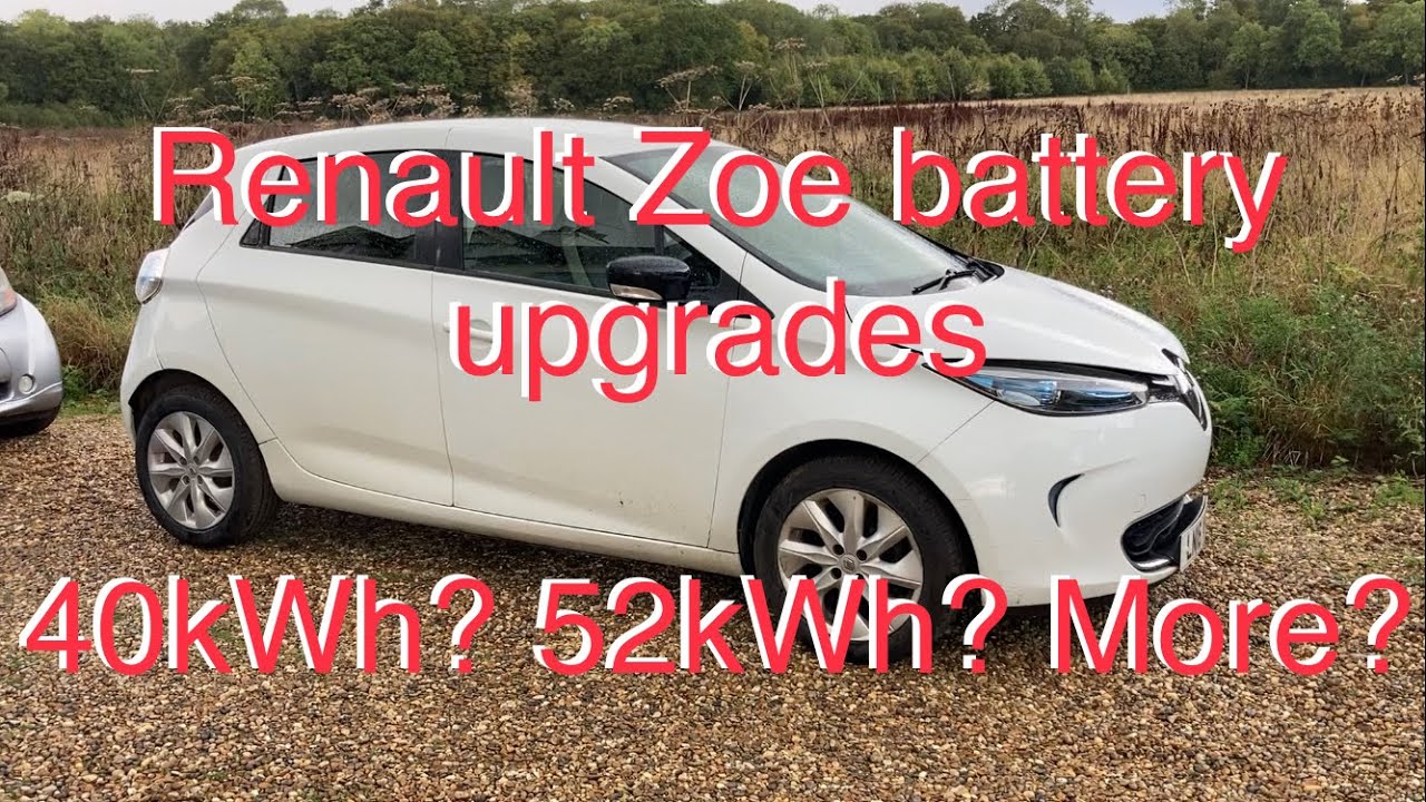 Возможность модернизации высоковольтной батареи Renault Zoe — от 22 до 40, 52 и более кВт·ч! + Ра...