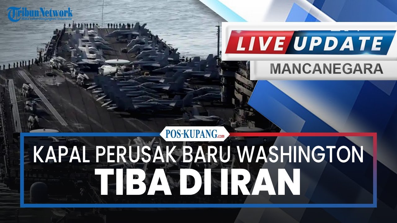 🔴Pergerakan Tempur AS Makin Masif, Kapal Perusak Baru Washington Tiba saat Armada Lama Masih Siaga