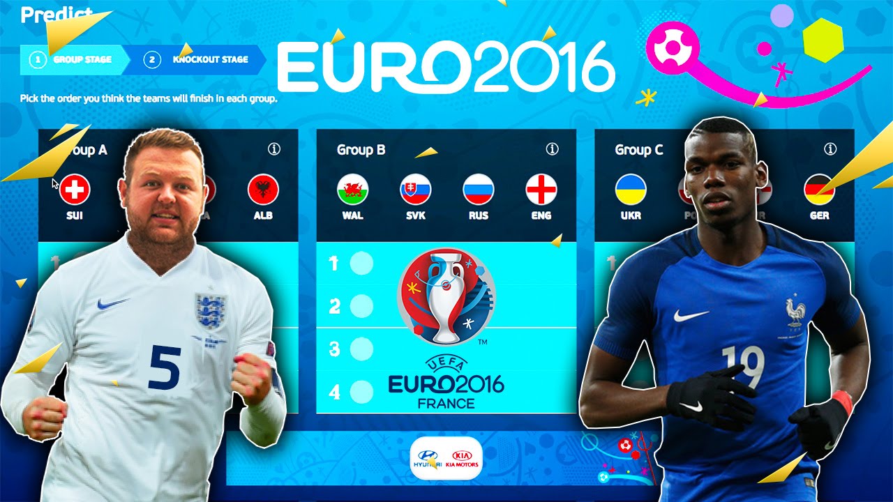 MY EURO 2016 PREDICTION!