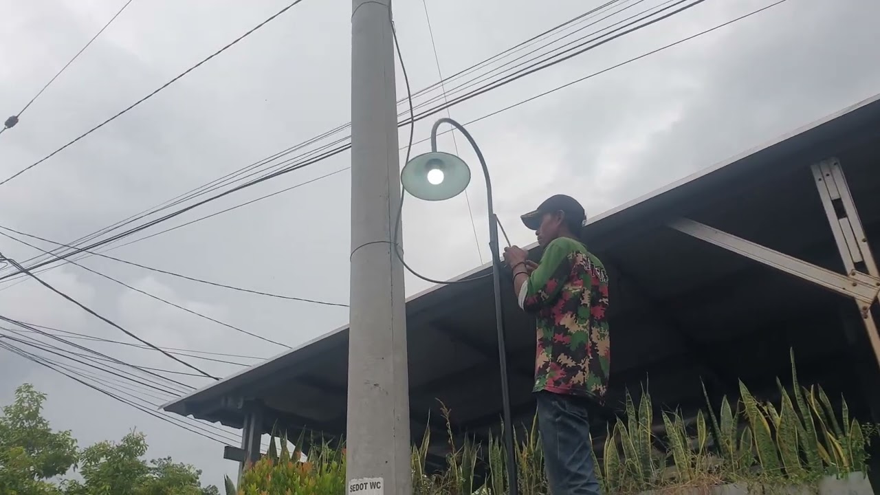 Aplikasi Monitoring Daya PJU di Komplek Kinagara Regency RT.04