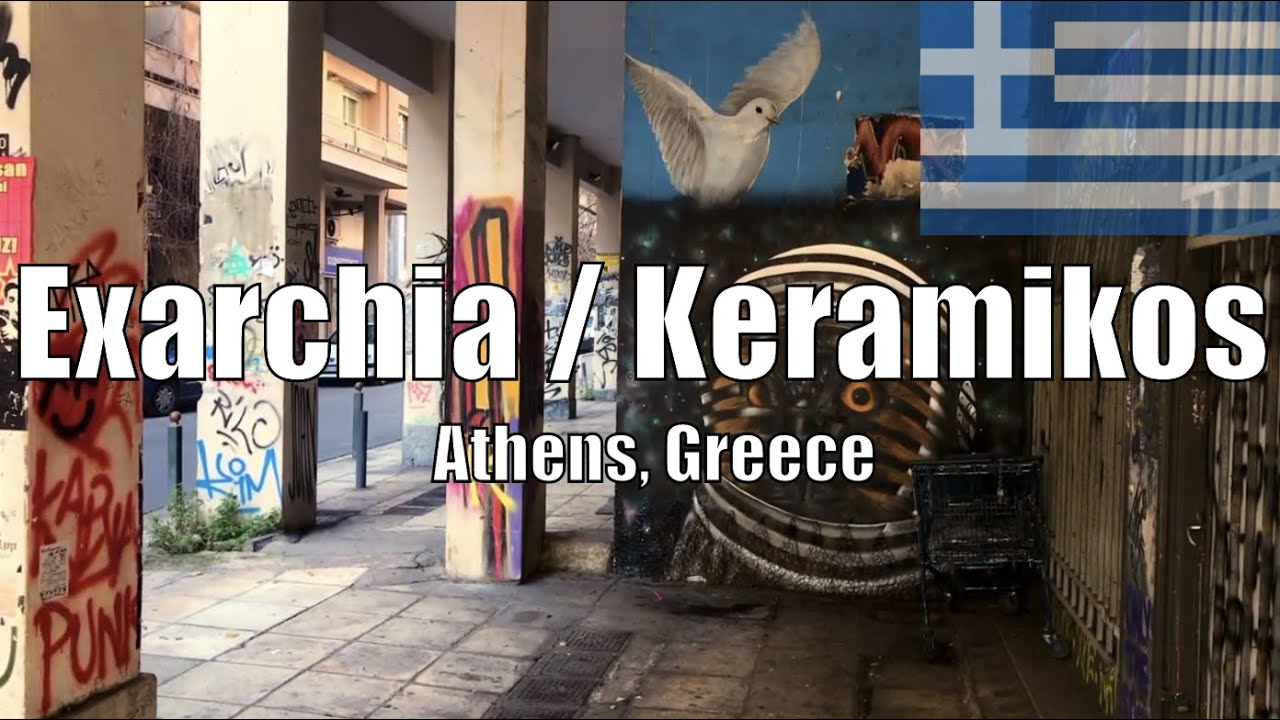 🇬🇷 Exarchia and Keramikos - Athens, Greece