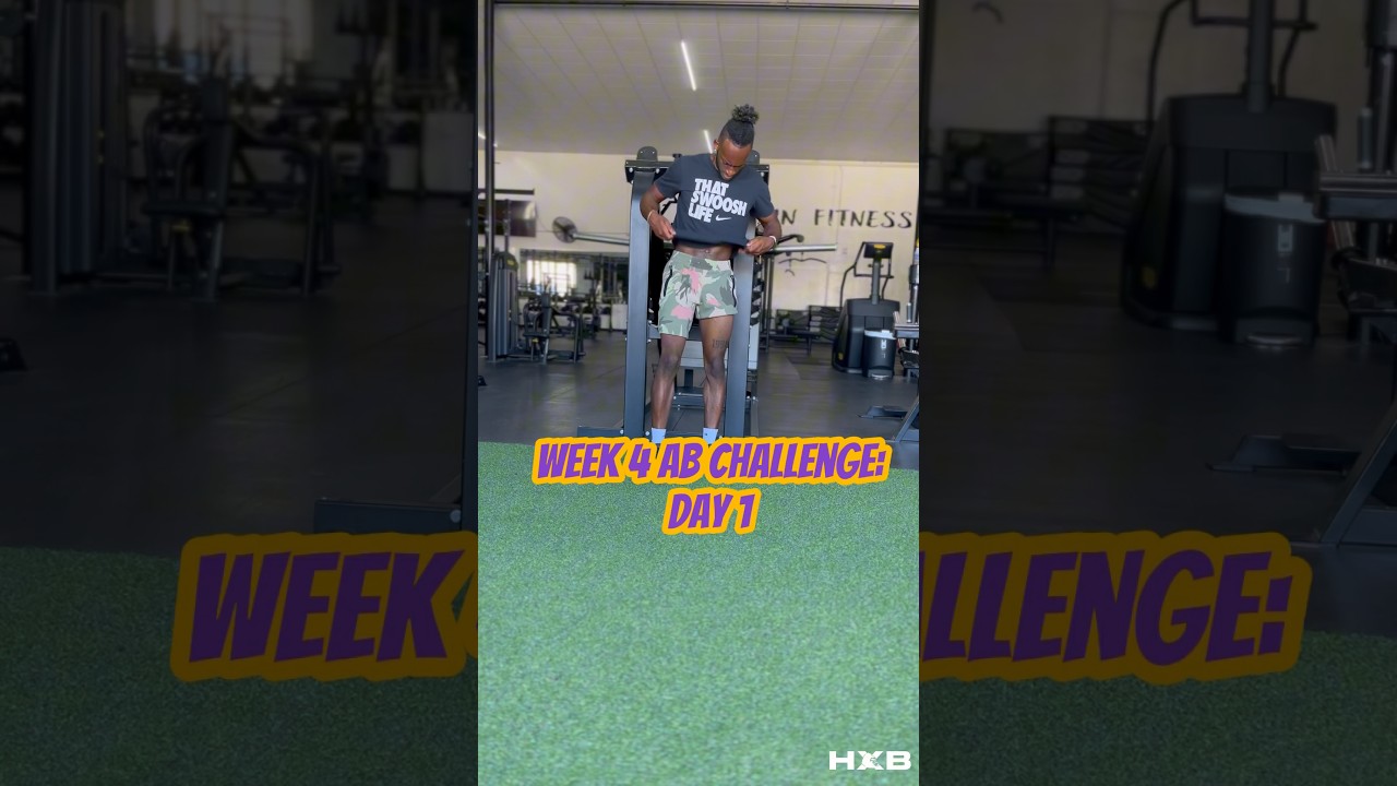 4 Week AB Challenge: Wk 1 D1 