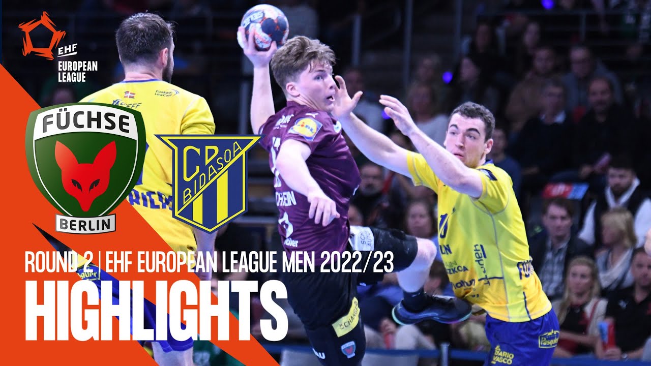 F&uuml;chse Berlin vs Bidasoa Irun | Round 2 | EHF European League Men 2022/23