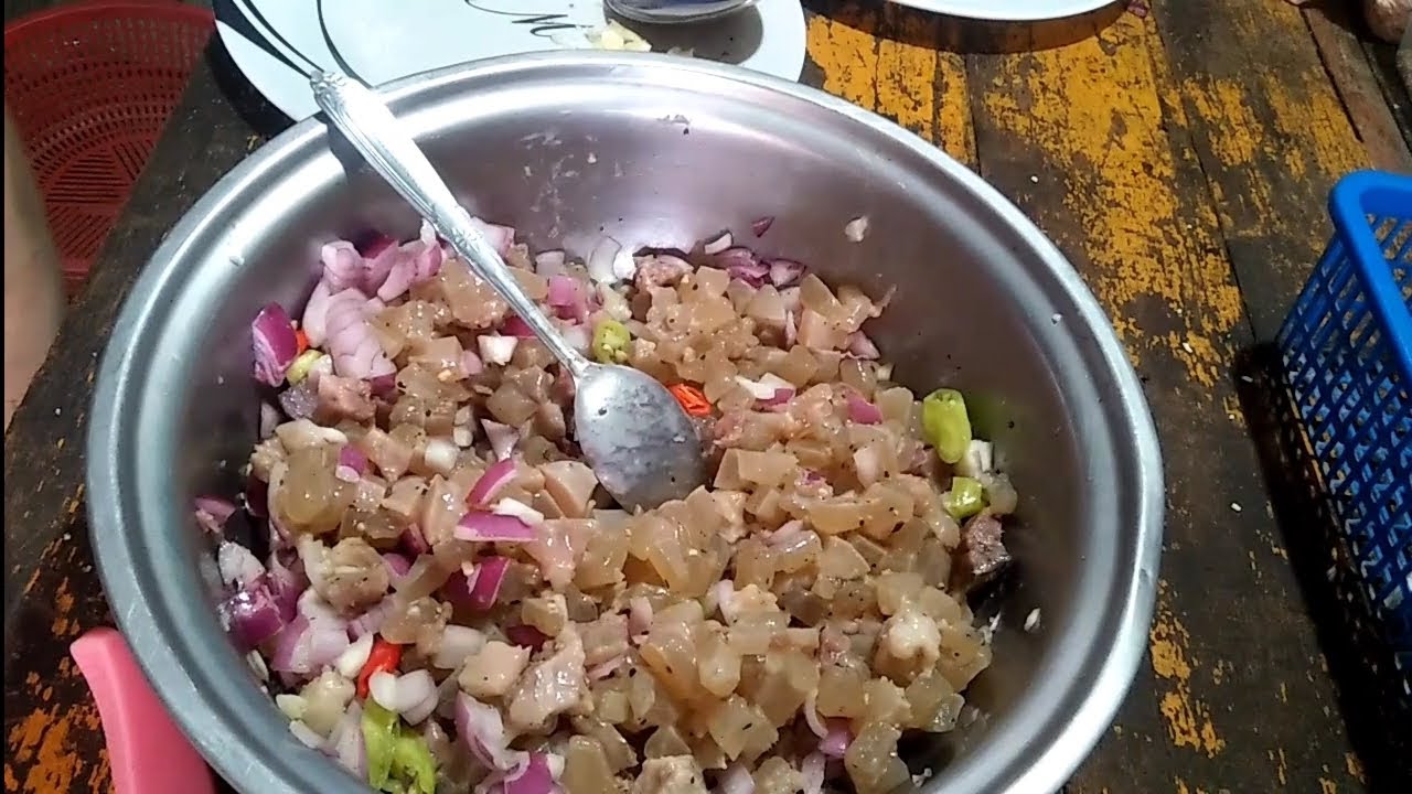 Sisig balat ng baka