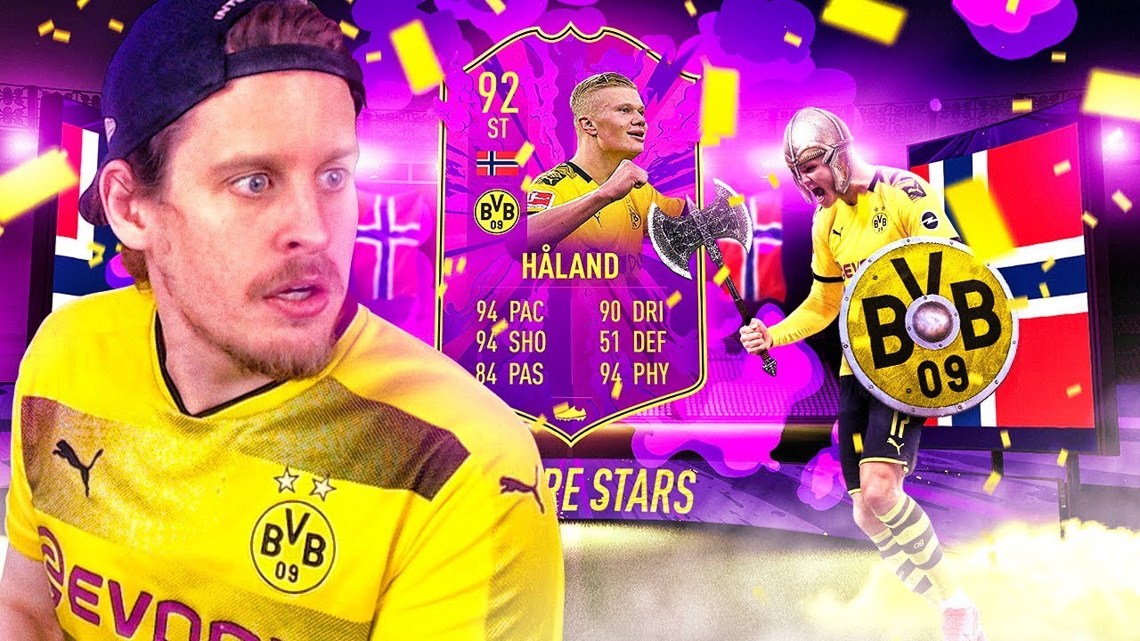 WHAT IS THIS CARD?! 92 FUTURE STARS HALAND PLAYER REVIEW! FIFA 20 Ultimate Team