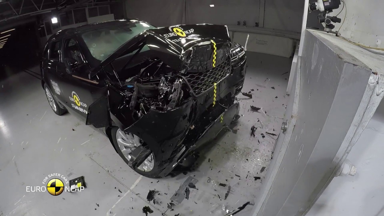 Euro NCAP Crash Test of Jaguar F-Pace