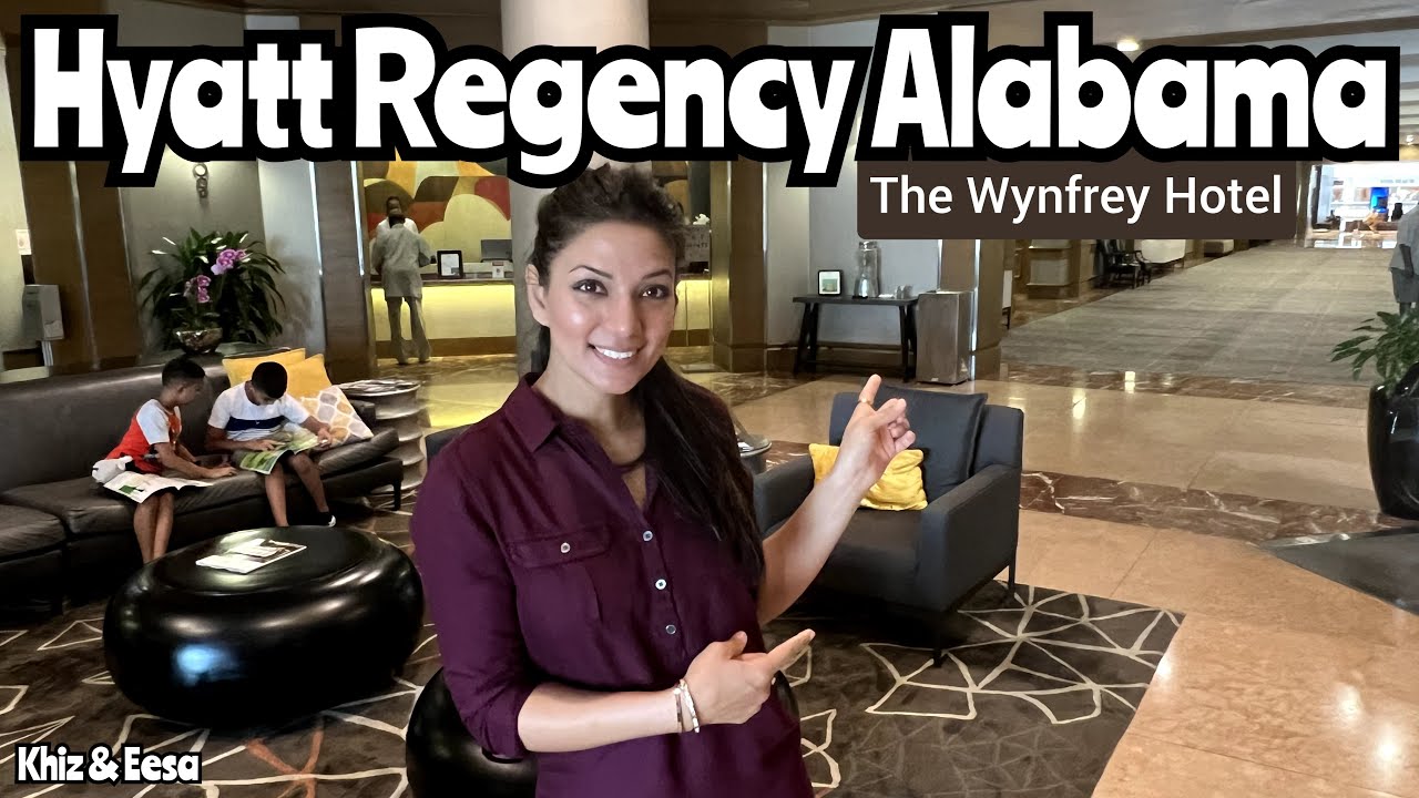Hyatt Regency Alabama, The Wynfrey Hotel Full Tour (with a mall) @Hyatt