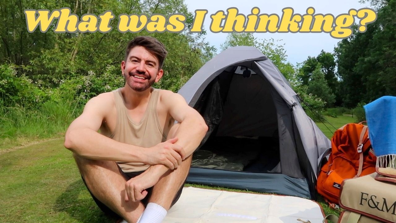 First Time Camping in a &pound;20 Tent - What Could Go Wrong? Mr Carrington