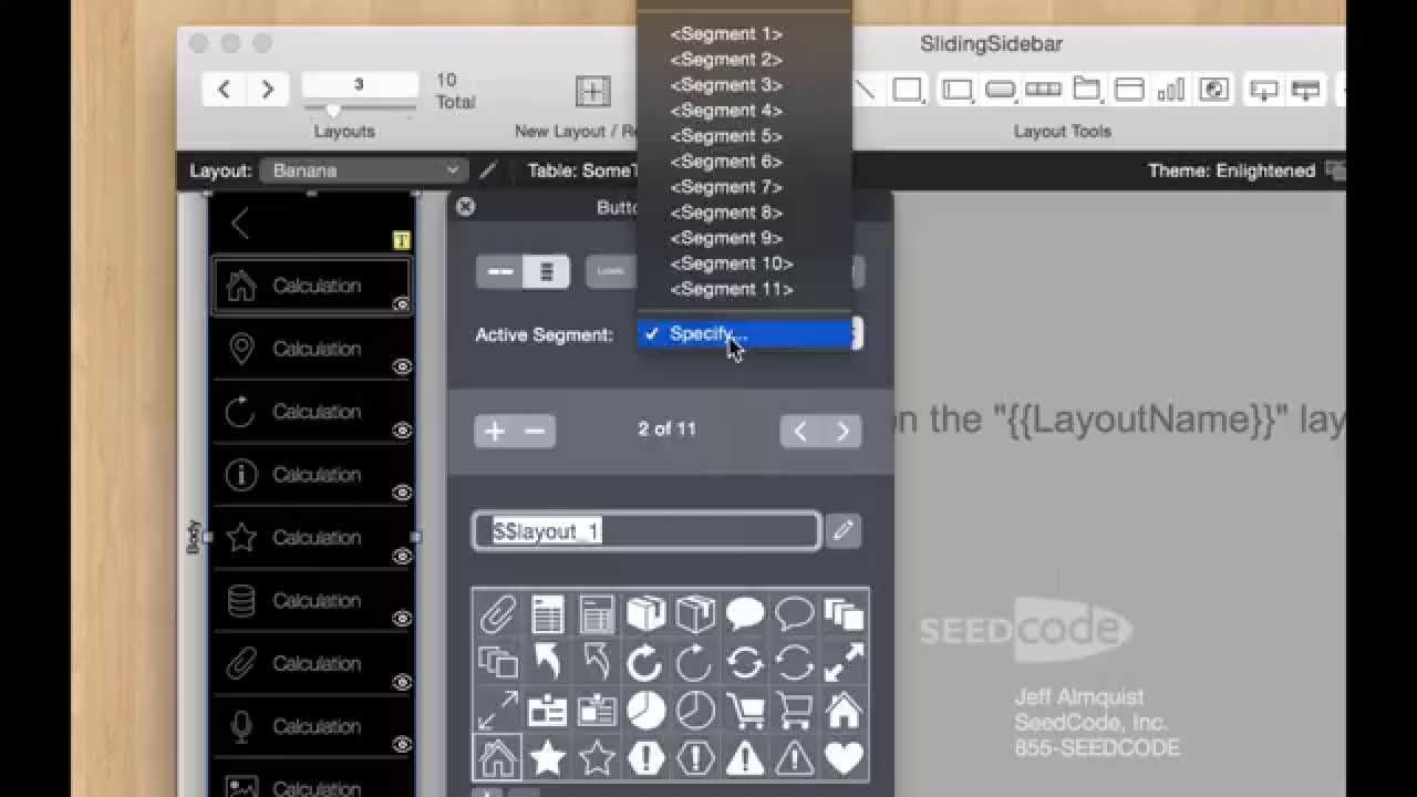Sliding Navigation Sidebar in FileMaker 14