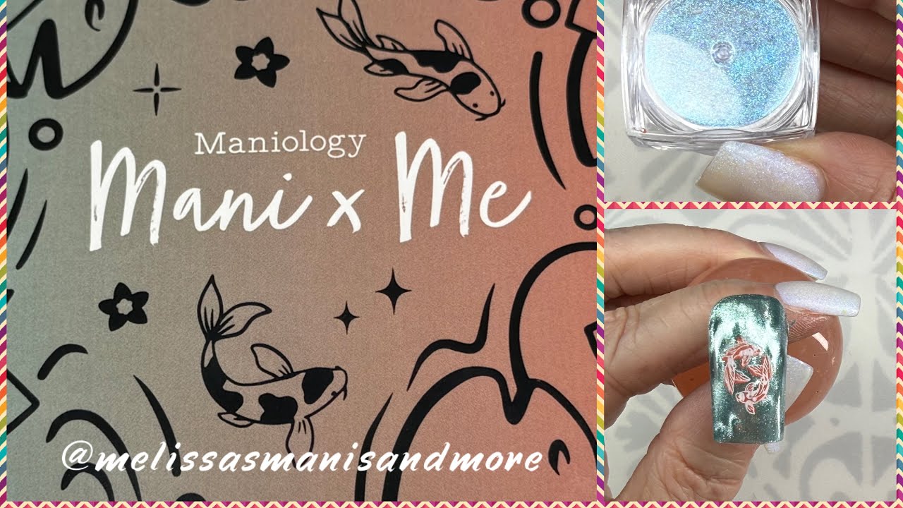 Maniology March Mani x Me Box! #nails #fyp #nailstamping #nailart #diynails 