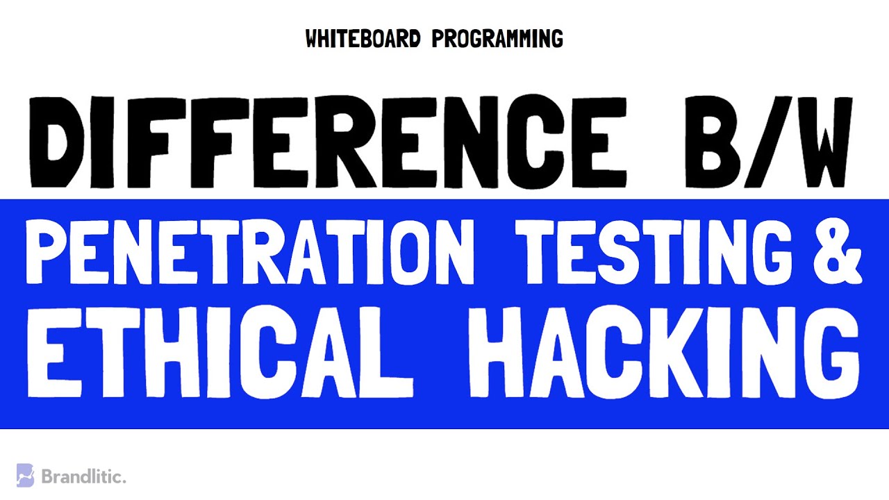 Difference Between Penetration Testing And Ethical Hacking