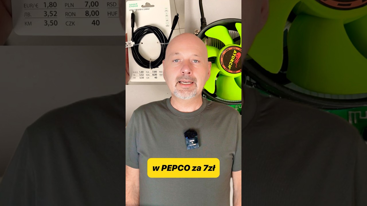 Kabel USB-C z Pepco za 7 zł to przykład produktu &bdquo;działającego ale...&rdquo;.