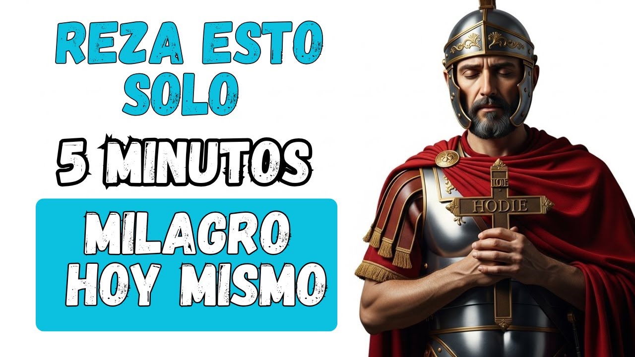 ORACIÓN A SAN EXPEDITO: Reza 5 Minutos y Recibe un Milagro Imposible Hoy