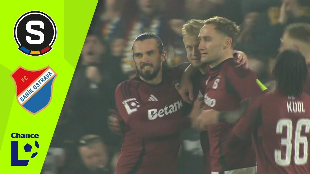 Chance Liga Highlights: AC Sparta Praha - FC Baník Ostrava 5:2 (24. kolo)