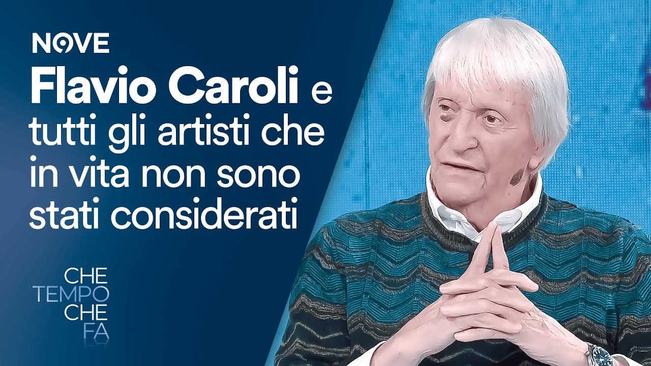 Flavio Caroli e tutti gli artisti che in vita non sono stati considerati | Che tempo che fa