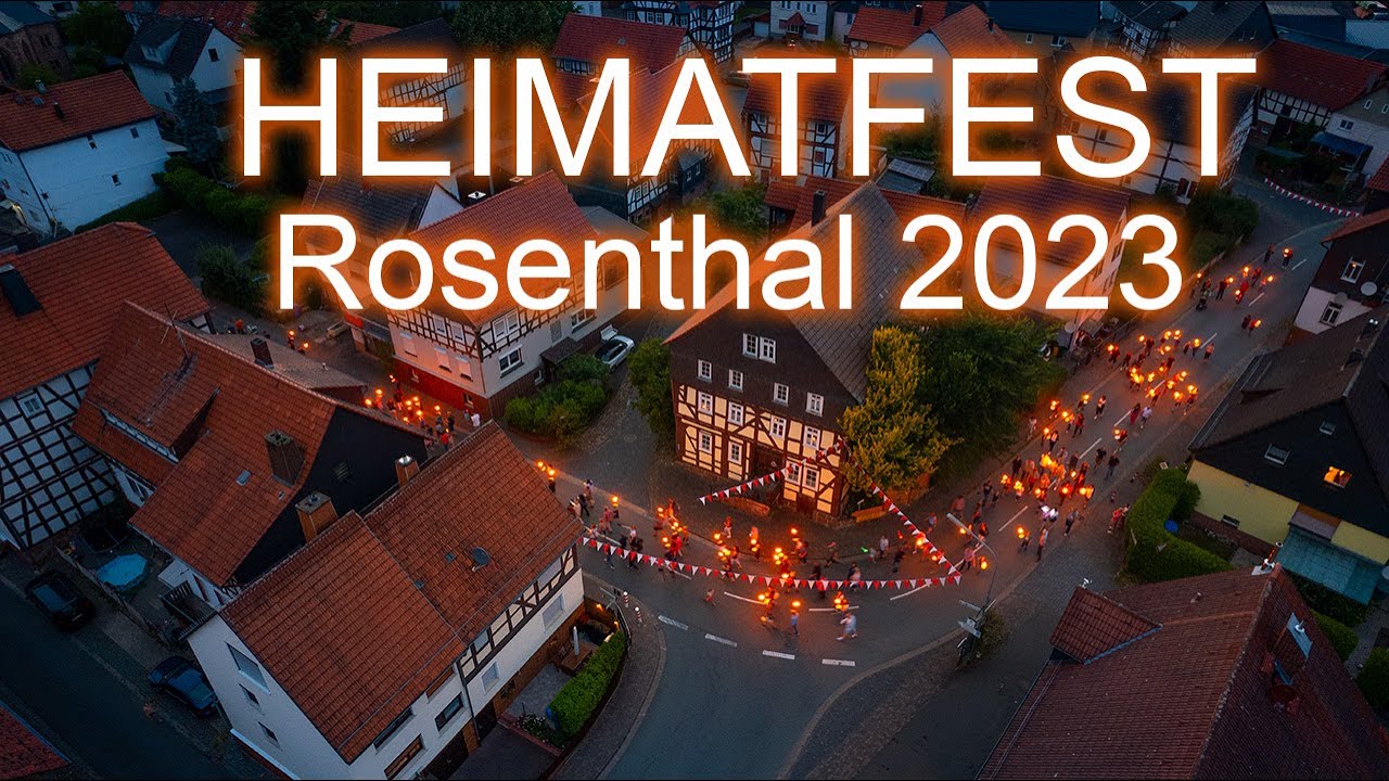 Das Heimatfest in Rosenthal 2023 - Party - Festzüge - uvm.