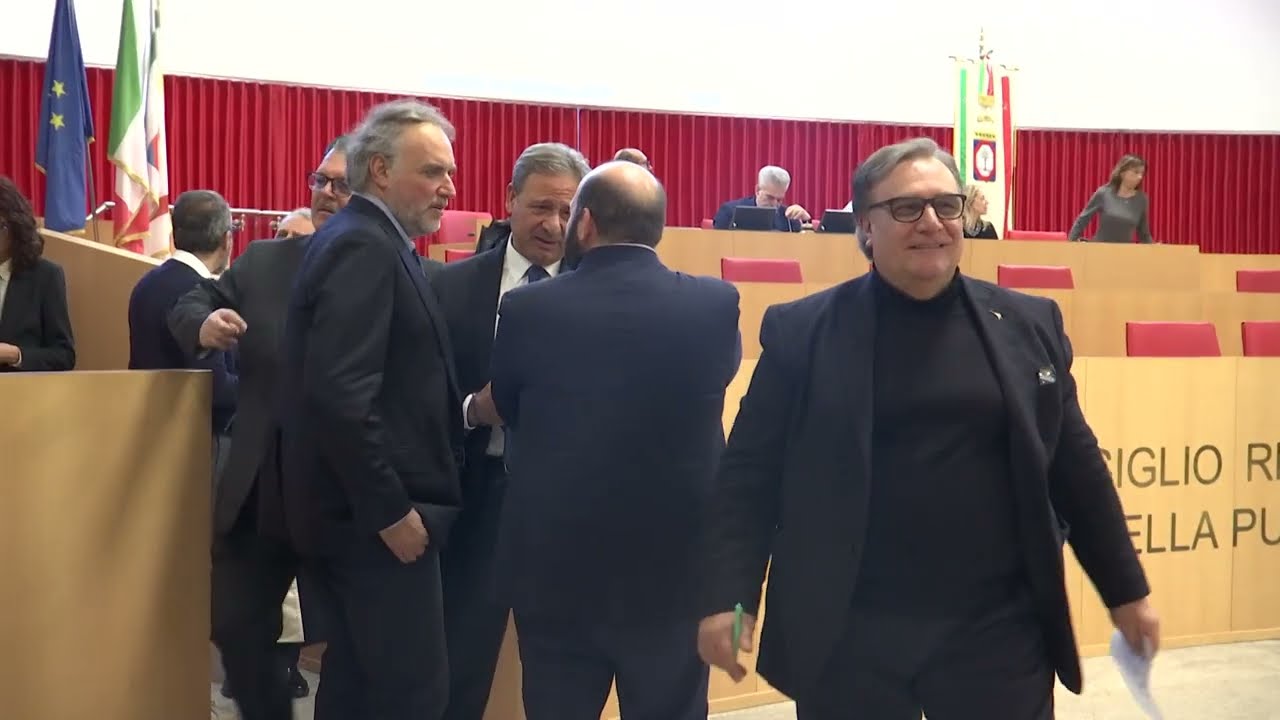 Consiglio regionale della Puglia, ecco le sette Commissioni: tutti i presidenti eletti