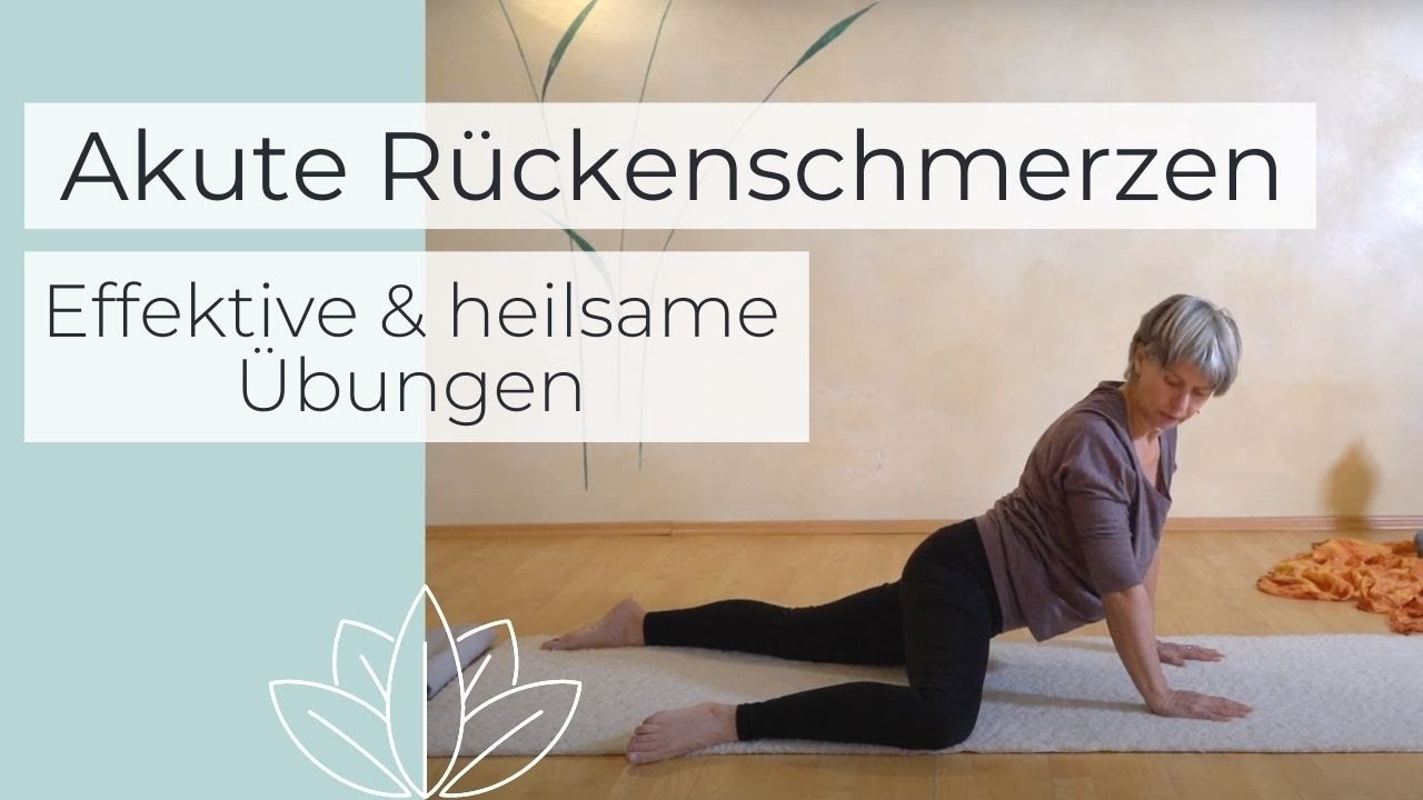 Yoga bei Rückenschmerzen I Entspannte Muskeln & Faszien I Übungen Rücken I Anfänger geeignet