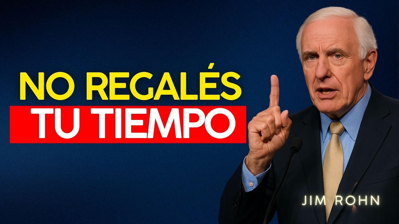 ⏳ No puedes tener más tiempo: ¡úsalo sabiamente! 💡Jim Rohn: Disciplina y Riqueza 🔥