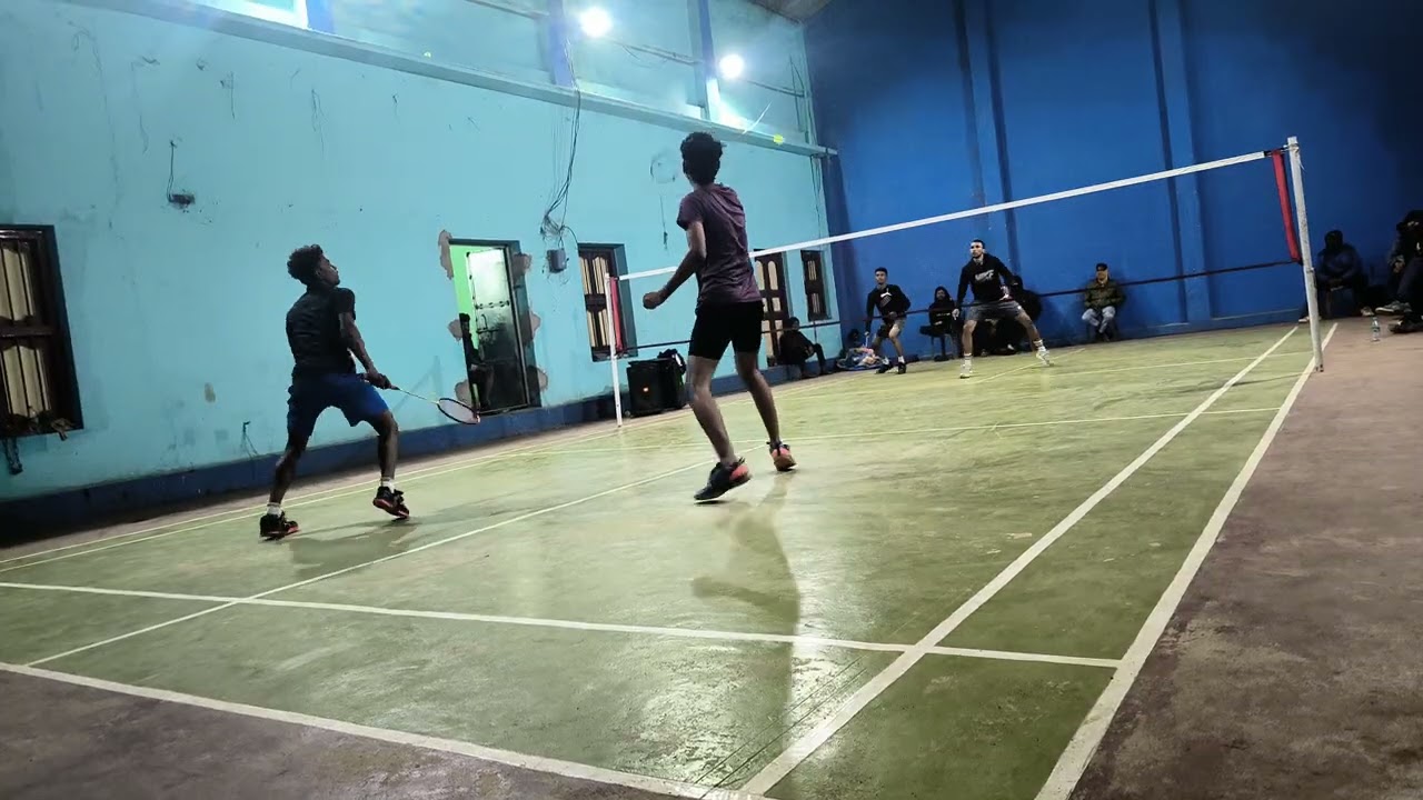 #🏸ব্যাডমিন্টন নিউ ভিডিও 🏸খড়গপুর ভার্সেস রোড চন্দ্রকোনা#