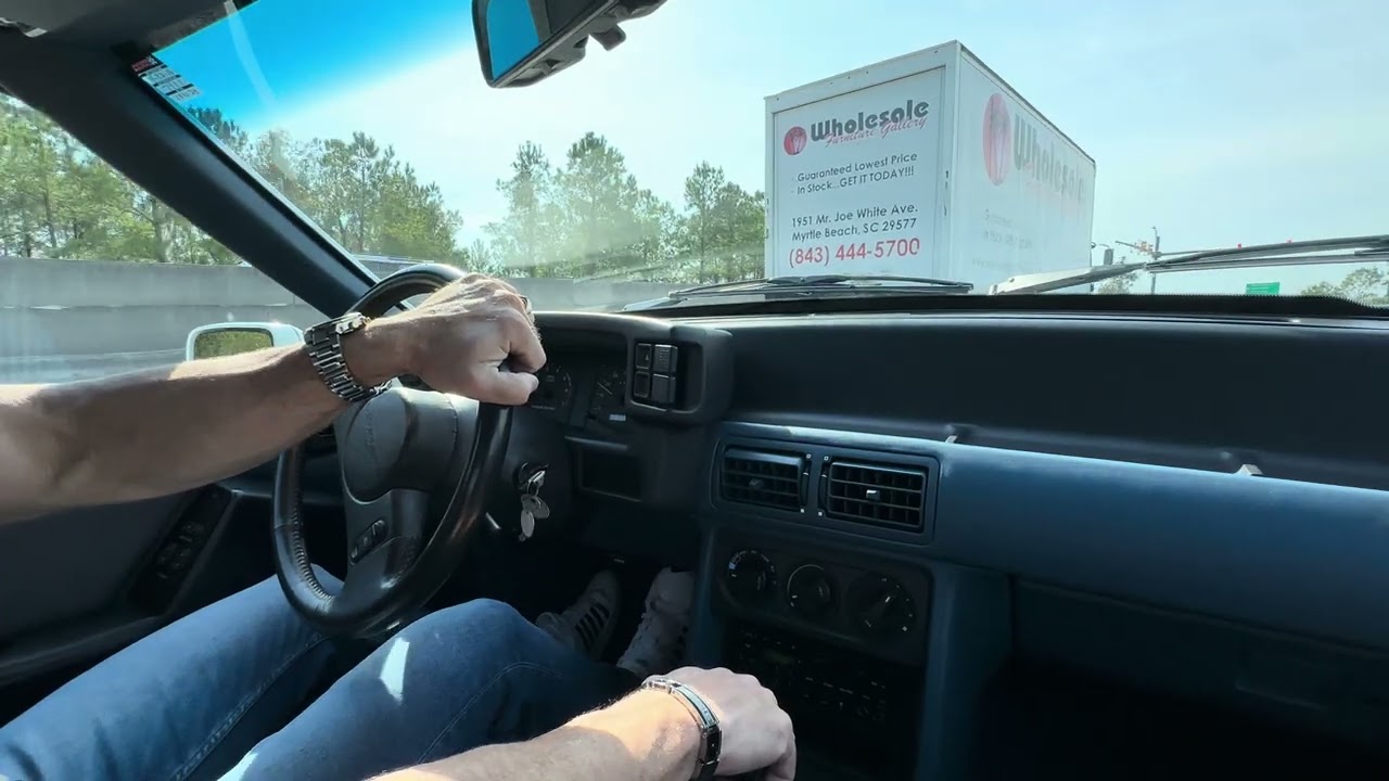 1988 ASC MCLAREN Driving Video! 8,000 ACTUAL MILES!