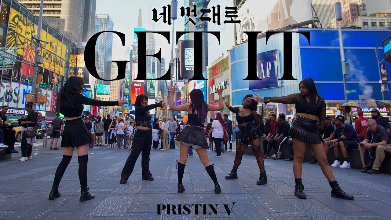 [KPOP IN PUBLIC TIME SQUARE | NYC] PRISTIN V (프리스틴 V) 'Get It' | Dance Cover by ETNRLDNC