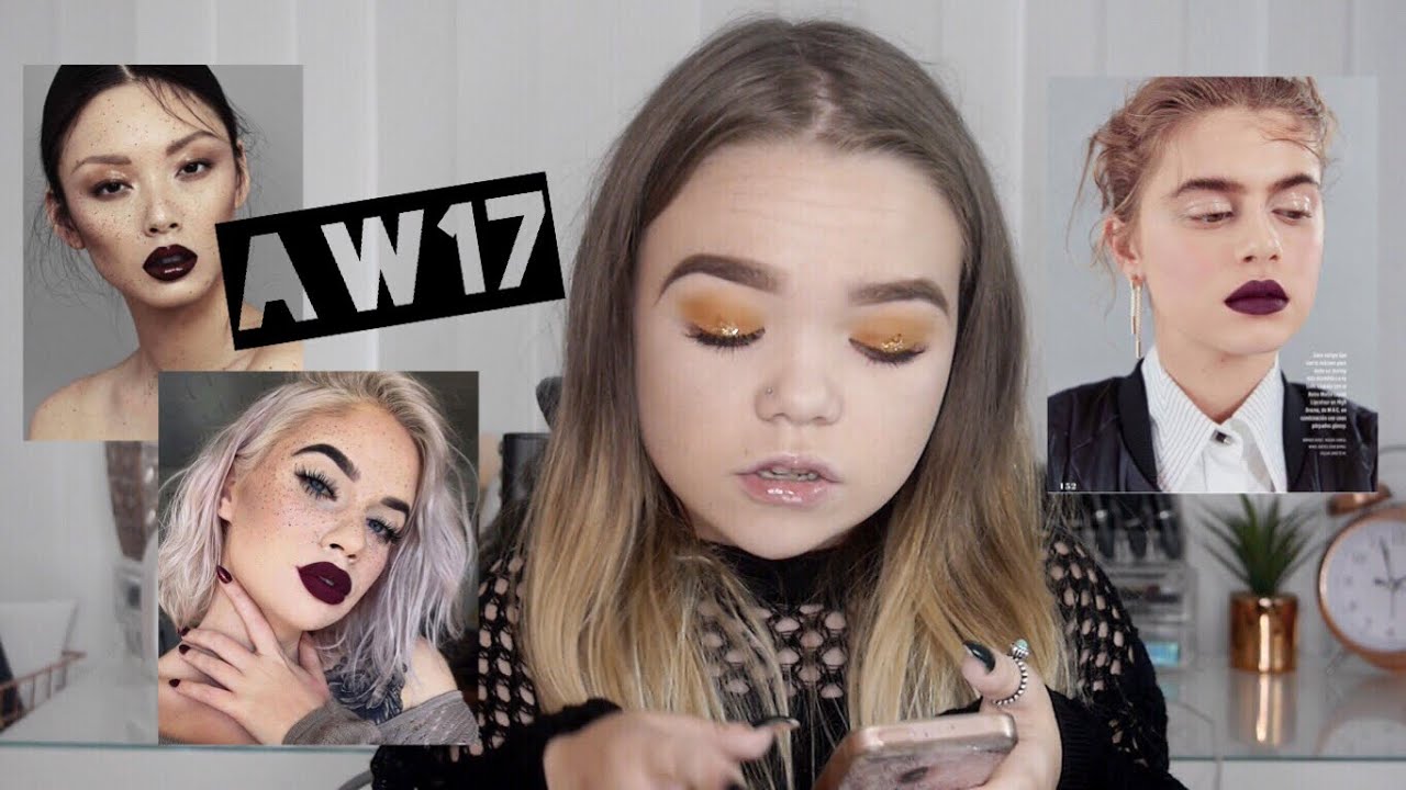 AUTUMN WINTER 2017 BEAUTY TRENDS | MakeupJunkieG