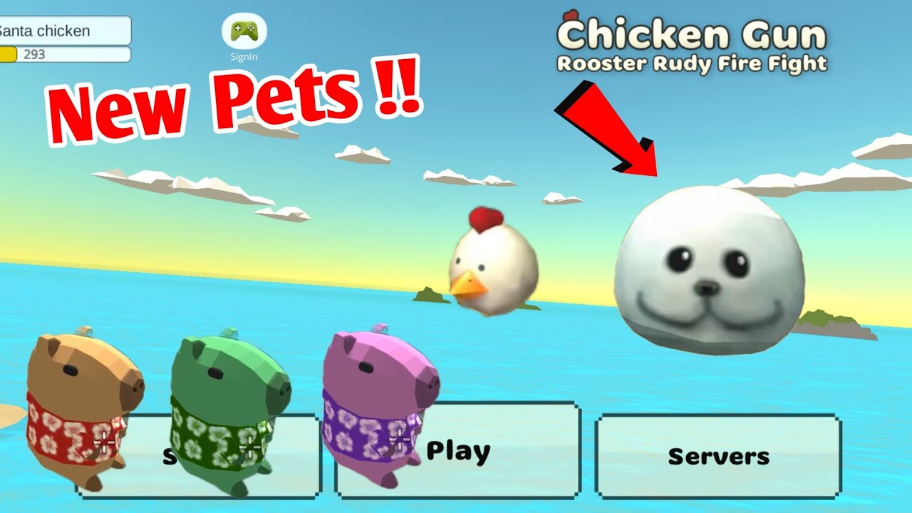''NEW PETS in Chicken Gun Update?!😱 (5.5.0 Secrets )''