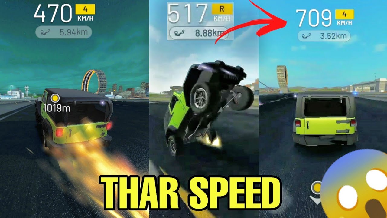 *THAR SPEED 900 IN Extreme car driving simulator